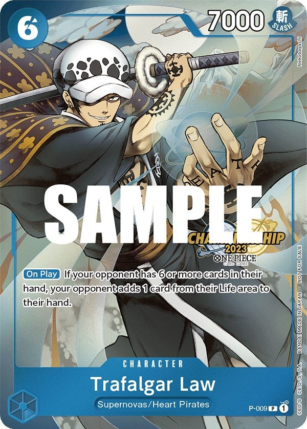 Image for Trafalgar Law (CS 2023 Celebration Pack) (P-009) (One Piece Promotion Cards) (OP-PR) - One Piece Card Game