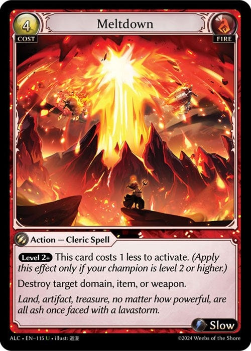 Image for Meltdown (115) (Alchemical Revolution) (ALC) - Grand Archive TCG