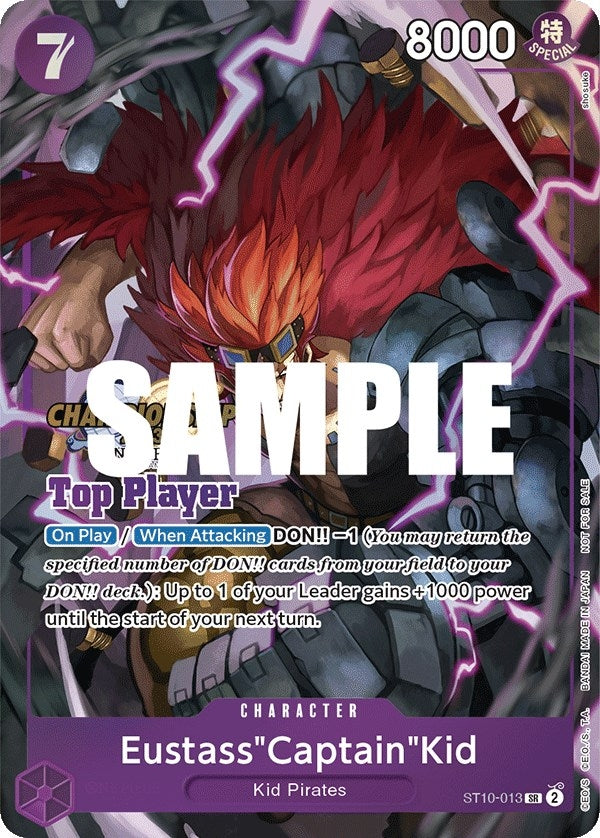 Image for Eustass"Captain"Kid (CS 2023 Top Players Pack) (ST10-013) (One Piece Promotion Cards) (OP-PR) - One Piece Card Game