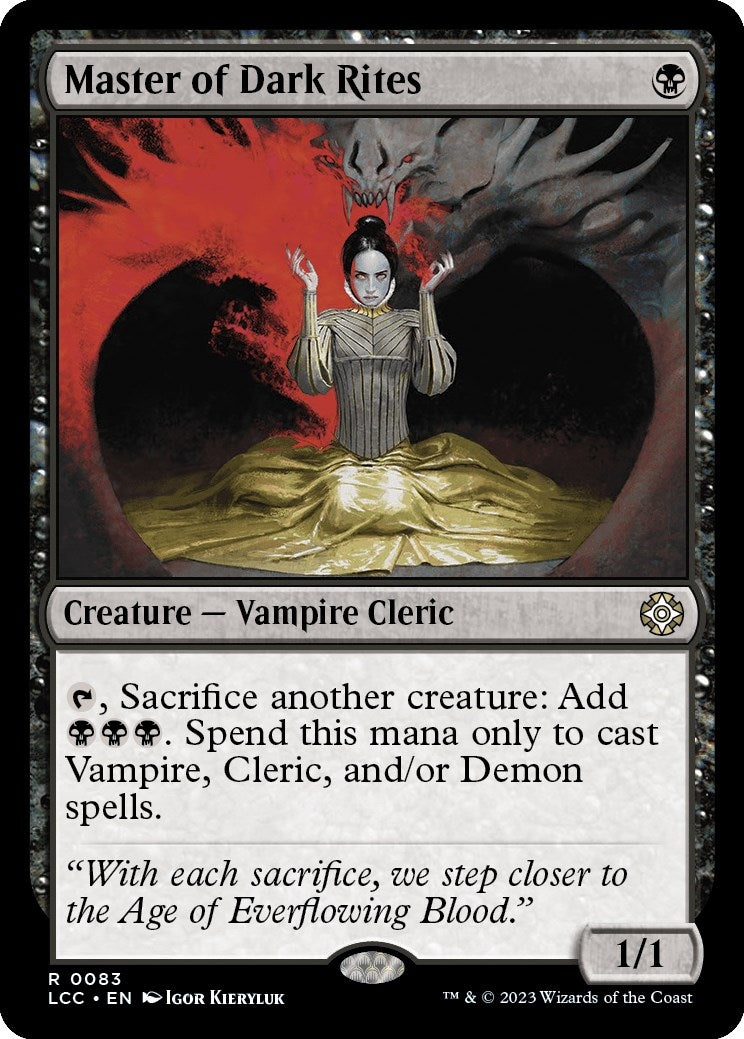 Master of Dark Rites (83) (The Lost Caverns of Ixalan) - PokeBox USA