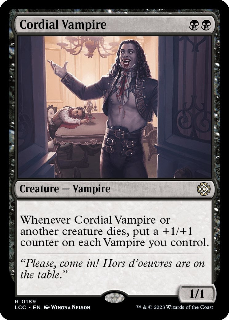 Cordial Vampire (189) (The Lost Caverns of Ixalan)