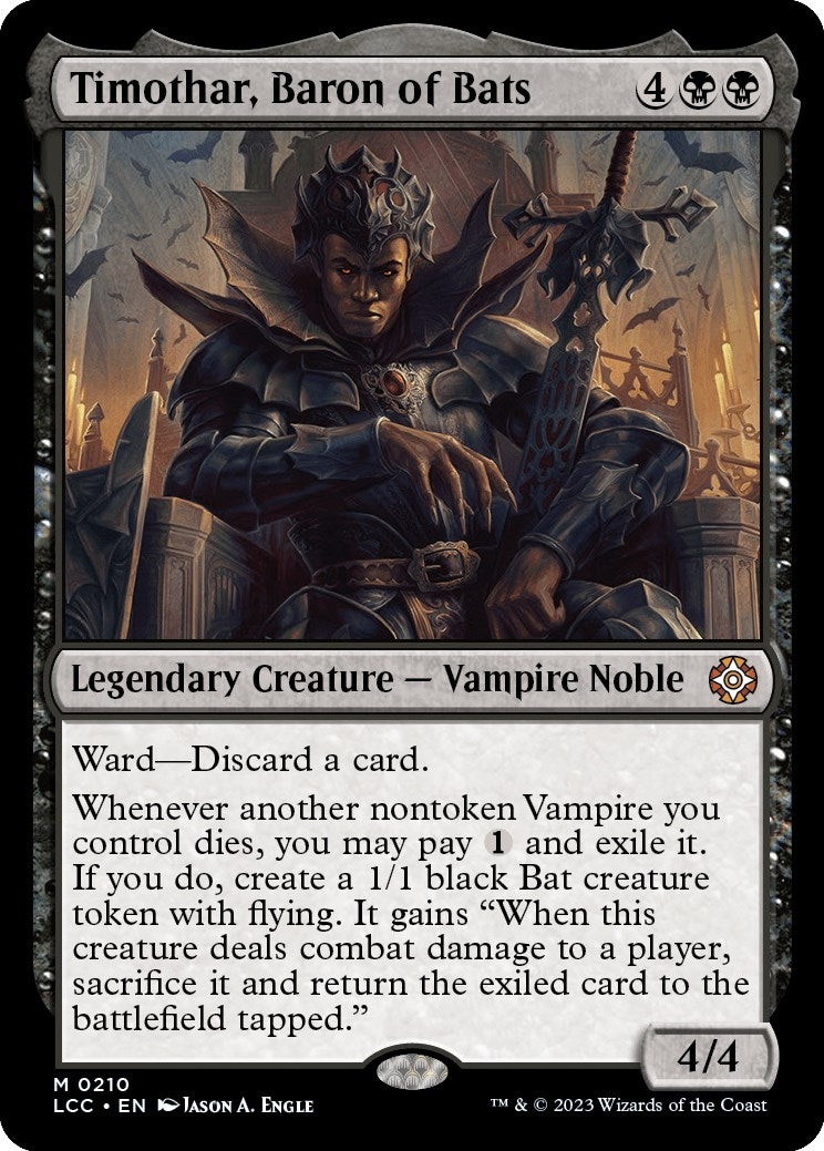 Timothar, Baron of Bats (210) (The Lost Caverns of Ixalan)