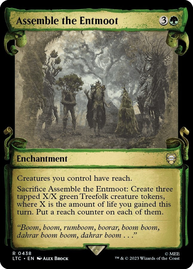 Assemble the Entmoot (Showcase Scrolls) (438) (The Lord of the Rings: Tales of Middle-earth)
