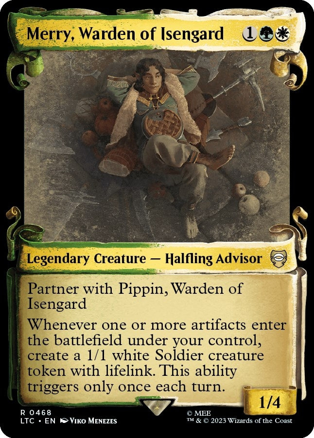 Merry, Warden of Isengard (Showcase Scrolls) (468) (The Lord of the Rings: Tales of Middle-earth)