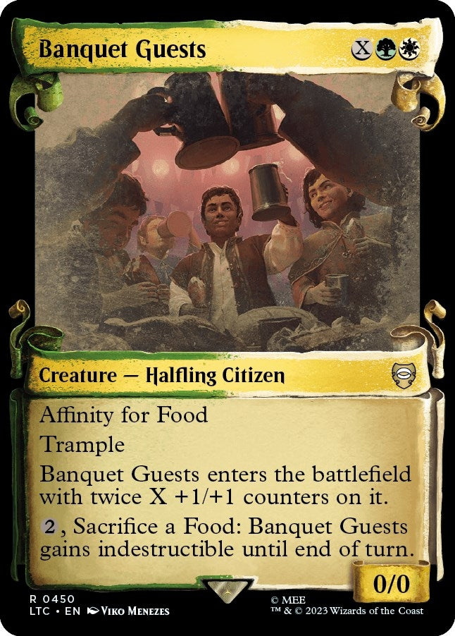 Banquet Guests (Showcase Scrolls) (450) (The Lord of the Rings: Tales of Middle-earth)