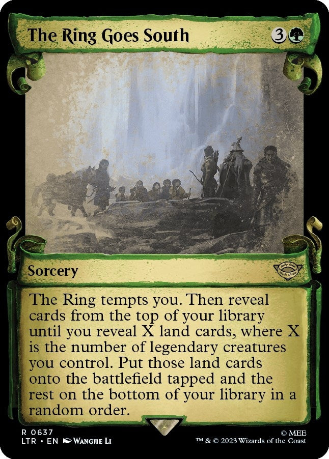 The Ring Goes South (Showcase Scrolls) (637) (Universes Beyond: The Lord of the Rings: Tales of Middle-earth)