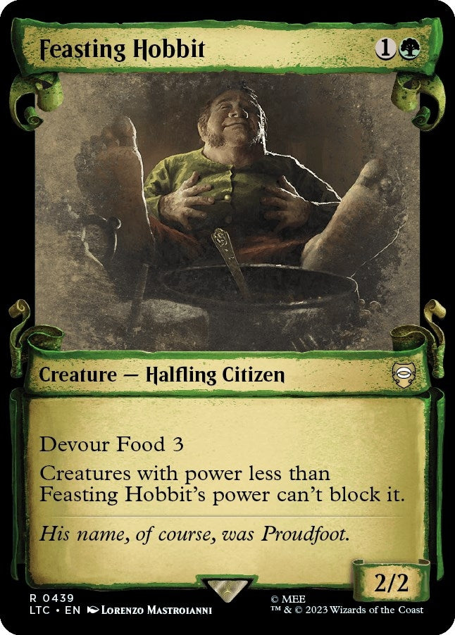 Feasting Hobbit (Showcase Scrolls) (439) (The Lord of the Rings: Tales of Middle-earth)