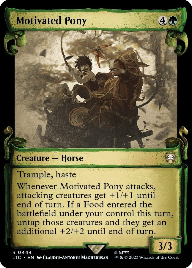 Motivated Pony (Showcase Scrolls) (444) (The Lord of the Rings: Tales of Middle-earth)