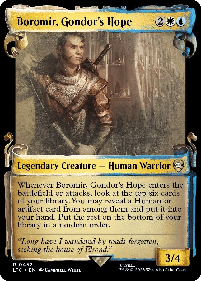 Boromir, Gondor's Hope (Showcase Scrolls) (452) (The Lord of the Rings: Tales of Middle-earth)