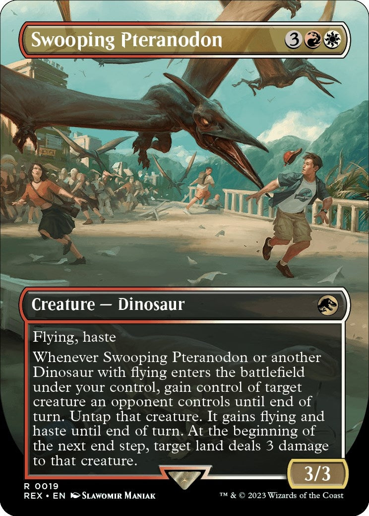 Swooping Pteranodon (Borderless) (19) (Universes Beyond: Jurassic World Collection)