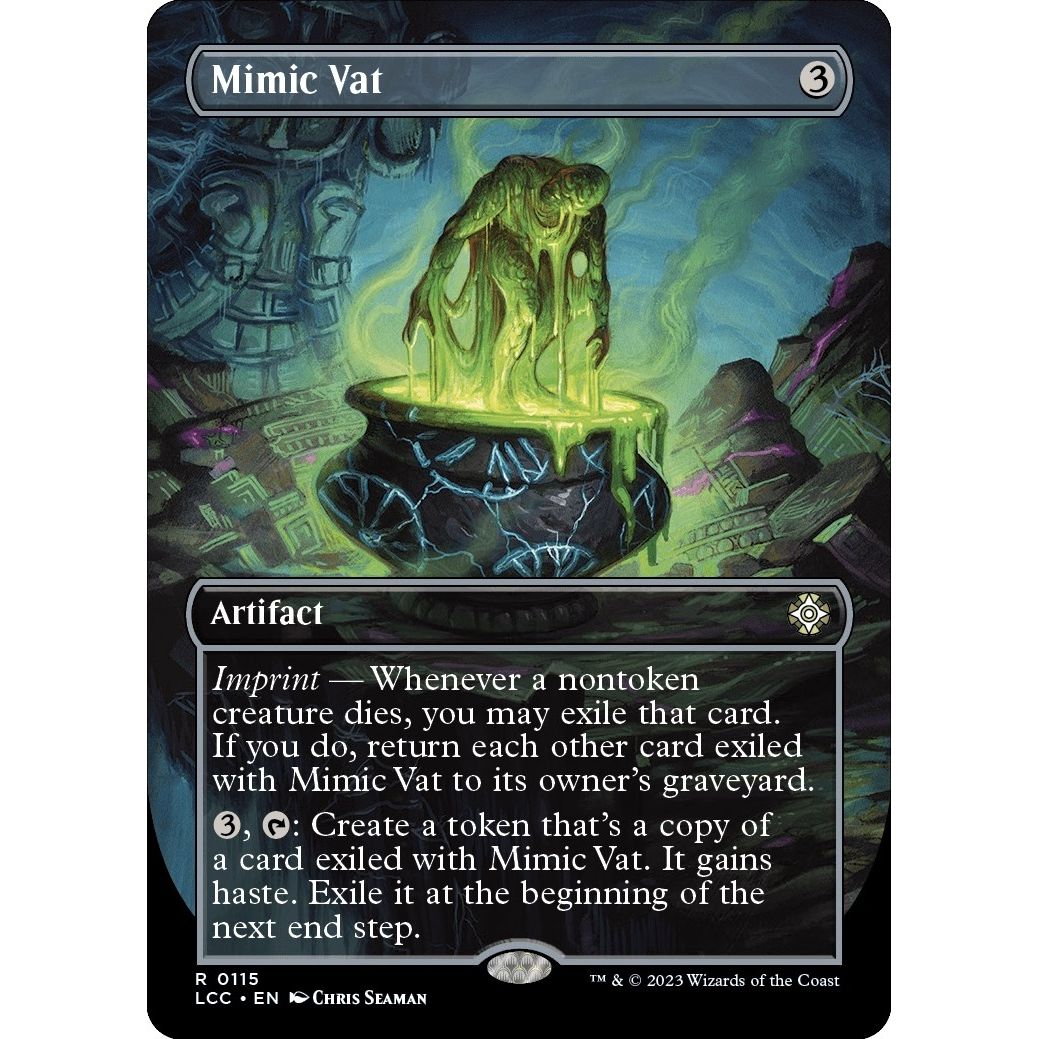Mimic Vat (Borderless) (115) (The Lost Caverns of Ixalan) - PokeBox USA