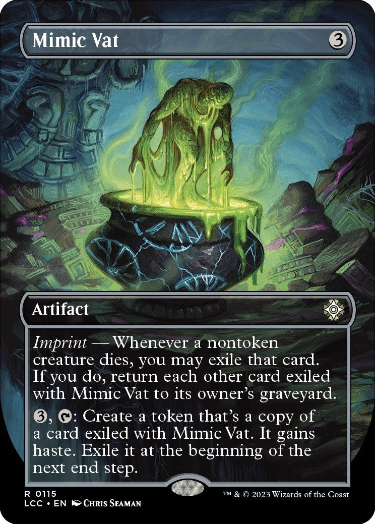 Mimic Vat (Borderless) (115) (The Lost Caverns of Ixalan) - PokeBox USA