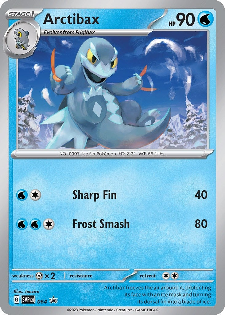 Image for Arctibax - 064 (064) (SV: Scarlet & Violet Promo Cards) (SVP) - Pokemon