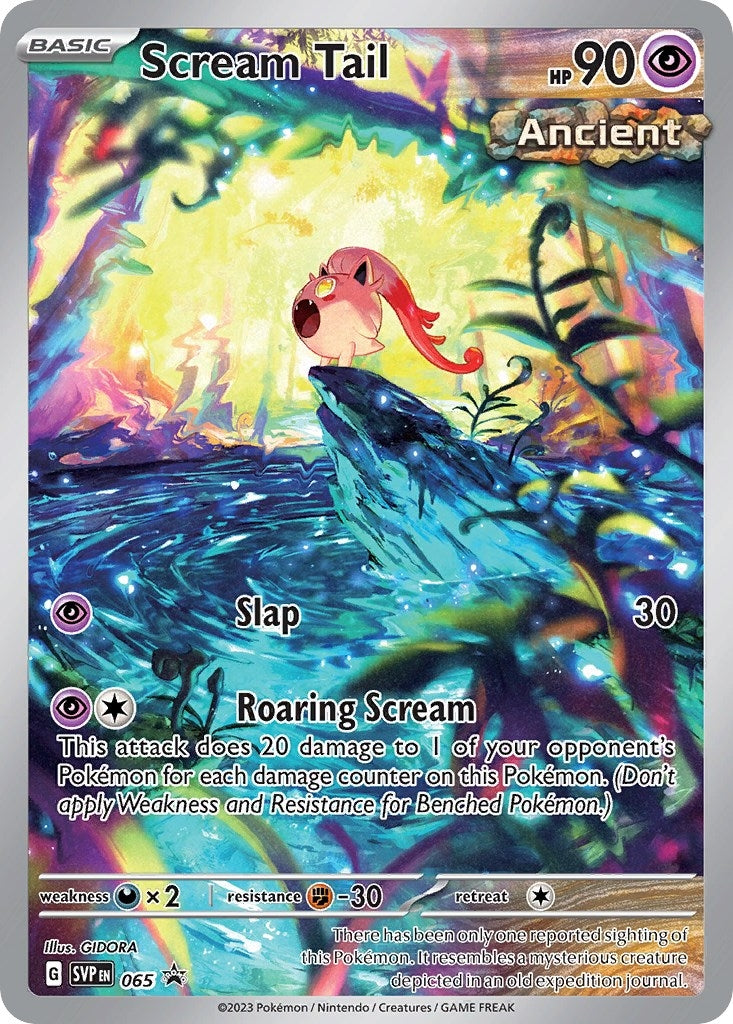 Image for Scream Tail - 065 (065) (SV: Scarlet & Violet Promo Cards) (SVP) - Pokemon