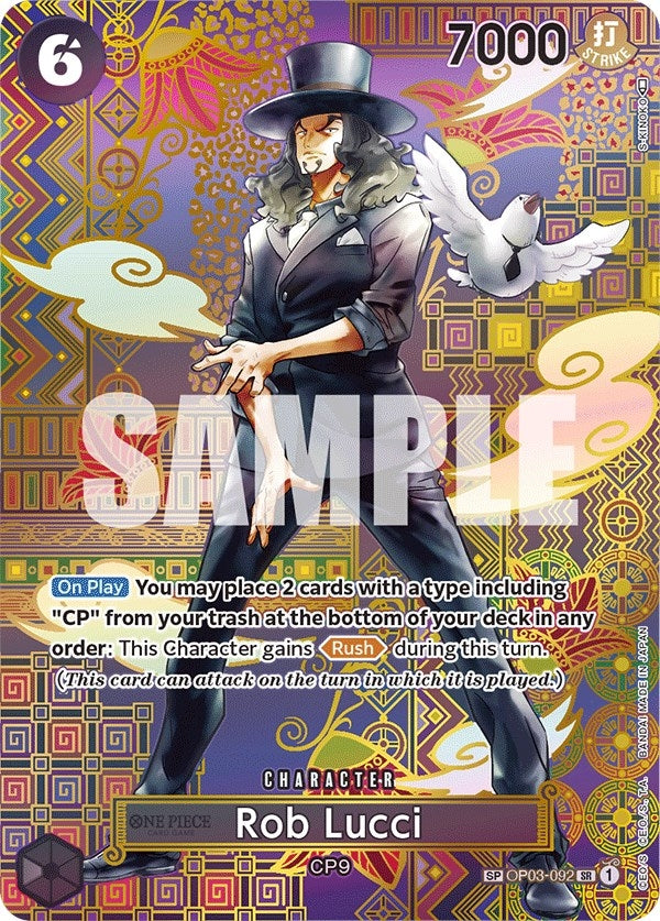 Image for Rob Lucci (092) (SP) (OP03-092) (Awakening of the New Era) (OP05) - One Piece Card Game