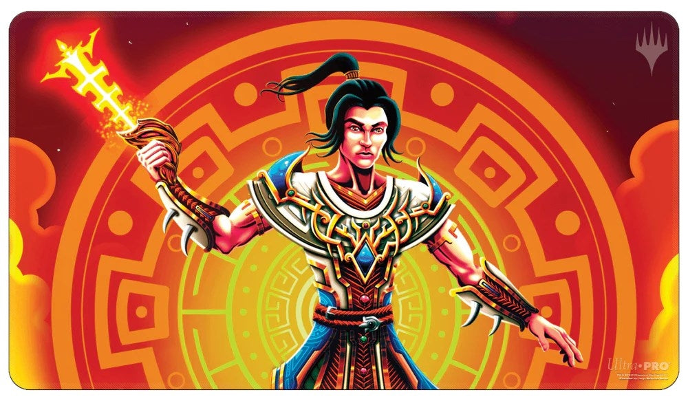 Image for The Lost Caverns of Ixalan Kellan, Daring Traveler Standard Gaming Playmat for Magic: The Gathering - Playmats
