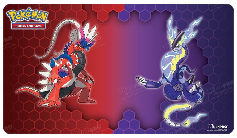 Image for Koraidon & Miraidon Standard Gaming Playmat for Pokemon - Playmats