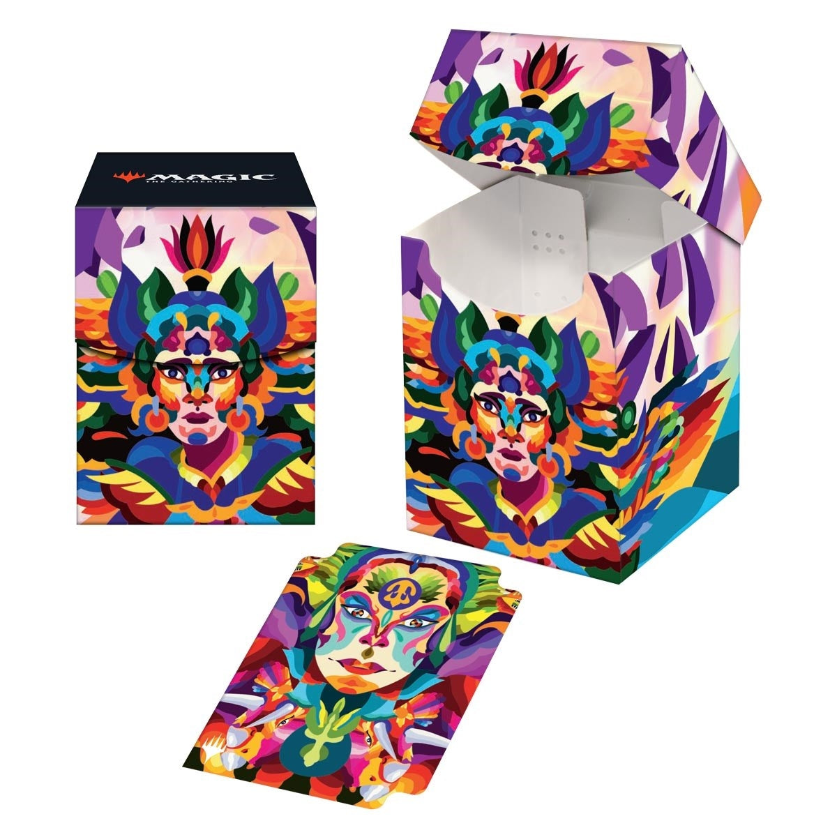 Image for The Lost Caverns of Ixalan Huatli, Poet of Unity 100+ Deck Box for Magic: The Gathering - Deck Boxes