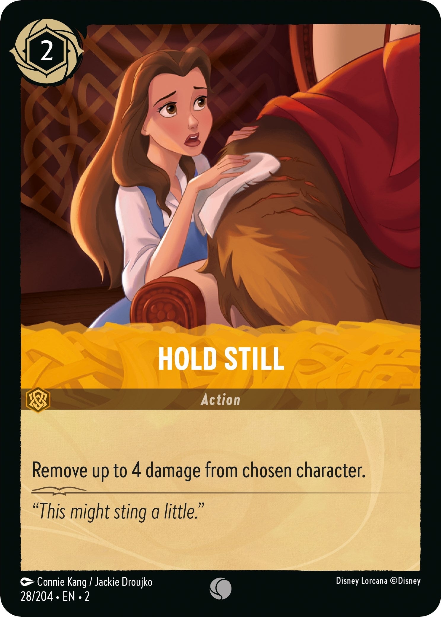 Image for Hold Still (28/204) (Rise of the Floodborn) (2) - Disney Lorcana