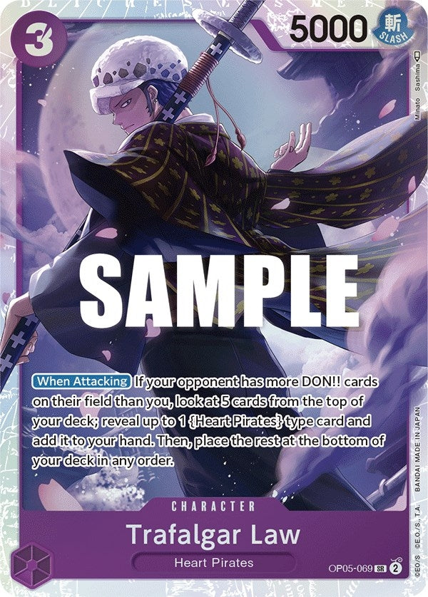 Image for Trafalgar Law (069) (OP05-069) (Awakening of the New Era) (OP05) - One Piece Card Game