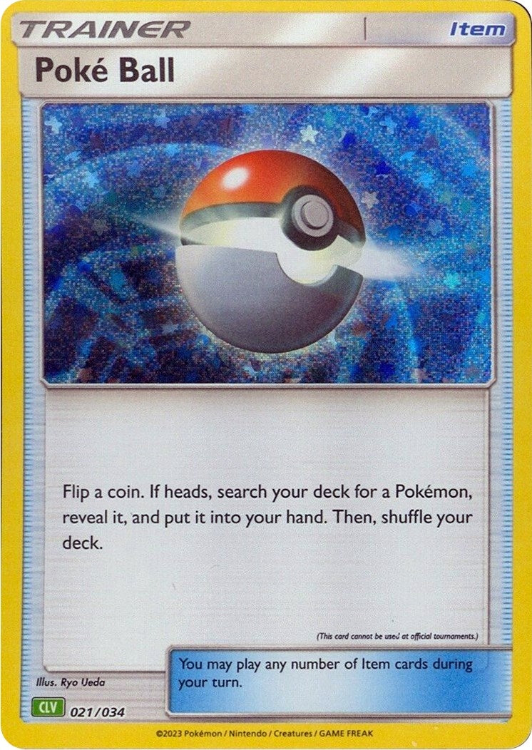 Image for Poke Ball (CLV) (021/034) (Trading Card Game Classic) (CL) - Pokemon