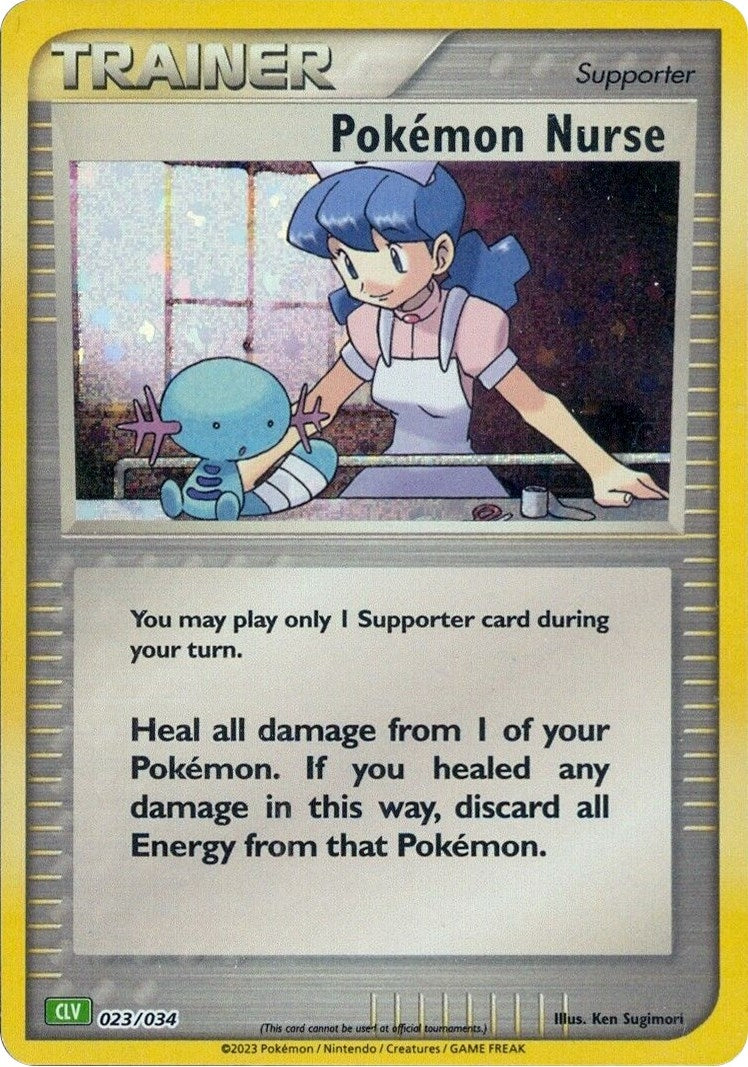 Image for Pokemon Nurse (023/034) (Trading Card Game Classic) (CL) - Pokemon