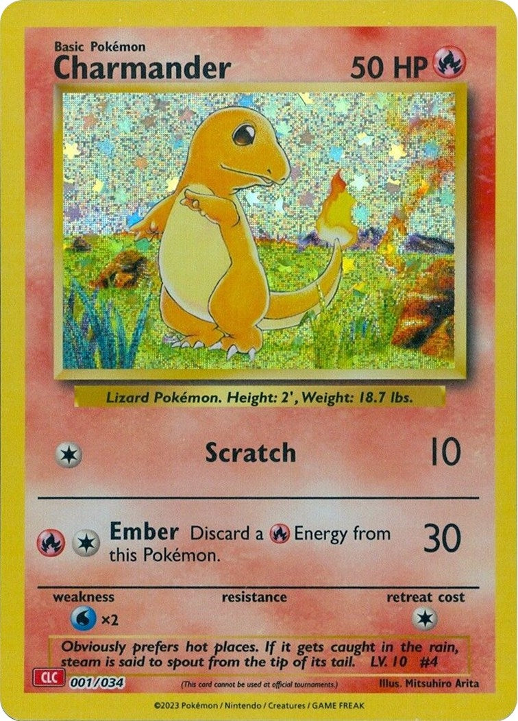 Image for Charmander (001/034) (Trading Card Game Classic) (CL) - Pokemon