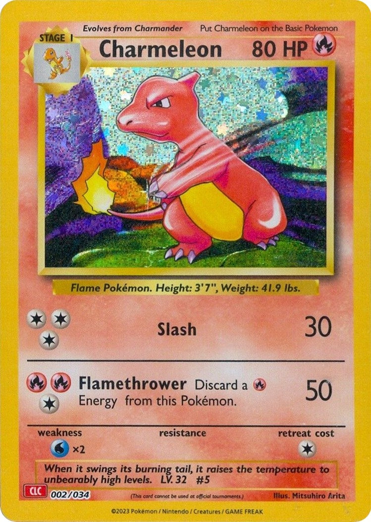 Image for Charmeleon (002/034) (Trading Card Game Classic) (CL) - Pokemon