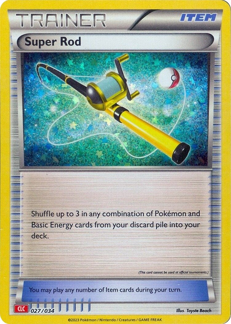 Image for Super Rod (CLC) (027/034) (Trading Card Game Classic) (CL) - Pokemon