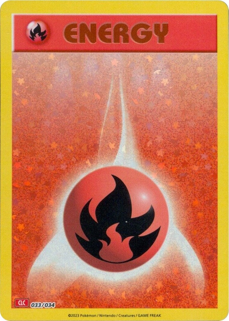 Image for Basic Fire Energy (033/034) (Trading Card Game Classic) (CL) - Pokemon