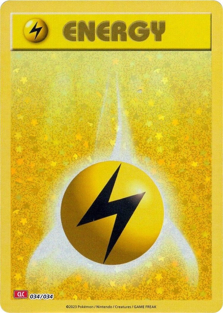 Image for Basic Lightning Energy (034/034) (Trading Card Game Classic) (CL) - Pokemon