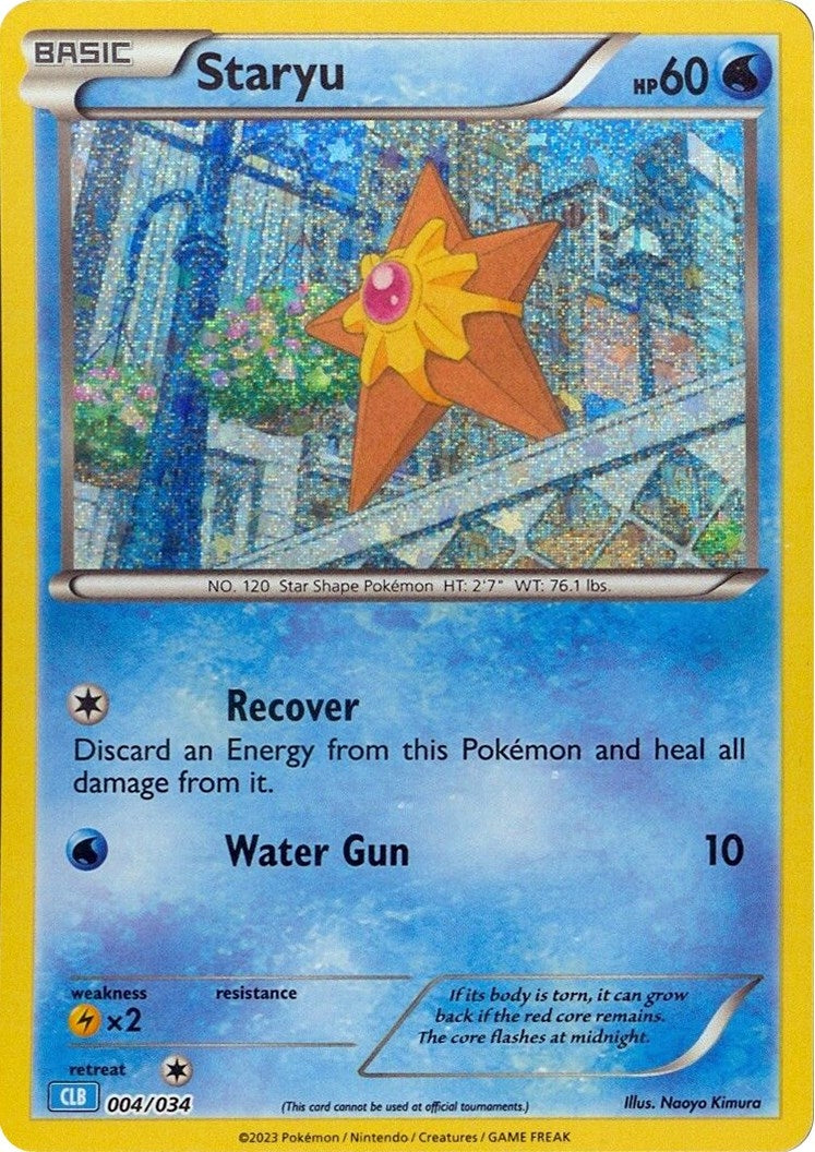 Image for Staryu (004/034) (Trading Card Game Classic) (CL) - Pokemon