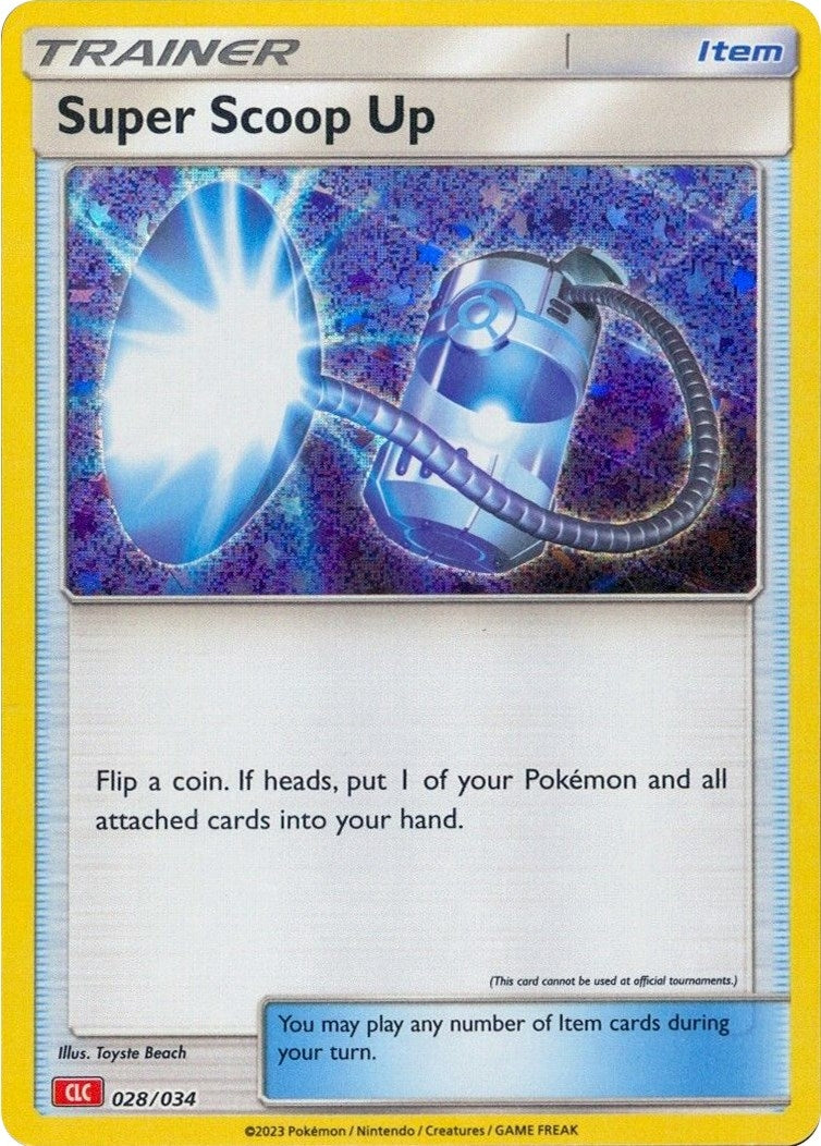 Image for Super Scoop Up (028/034) (Trading Card Game Classic) (CL) - Pokemon