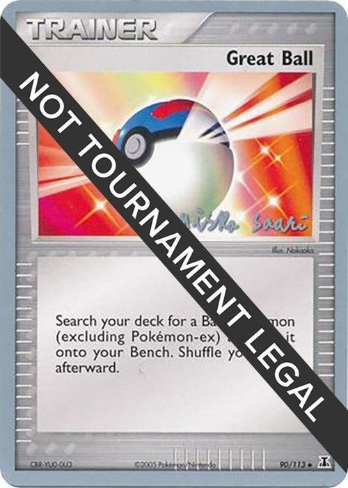Image for Great Ball - 2006 (Miska Saari) (90/113) (World Championship Decks) (WCD) - Pokemon
