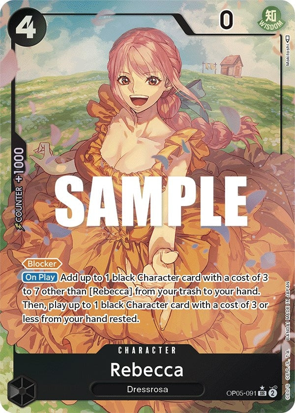 Image for Rebecca (Alternate Art) (OP05-091) (Awakening of the New Era) (OP05) - One Piece Card Game