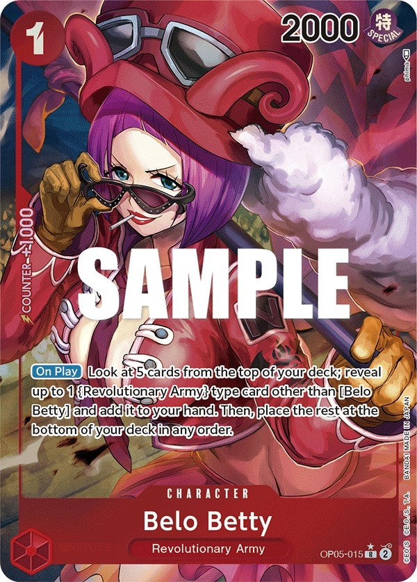 Image for Belo Betty (015) (Alternate Art) (OP05-015) (Awakening of the New Era) (OP05) - One Piece Card Game