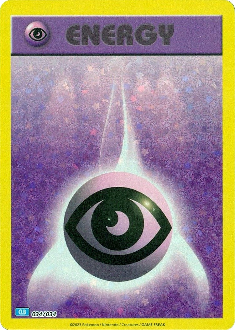 Image for Basic Psychic Energy (034/034) (Trading Card Game Classic) (CL) - Pokemon