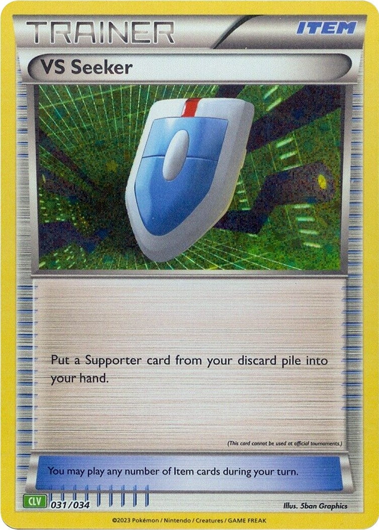 Image for VS Seeker (CLV) (031/034) (Trading Card Game Classic) (CL) - Pokemon