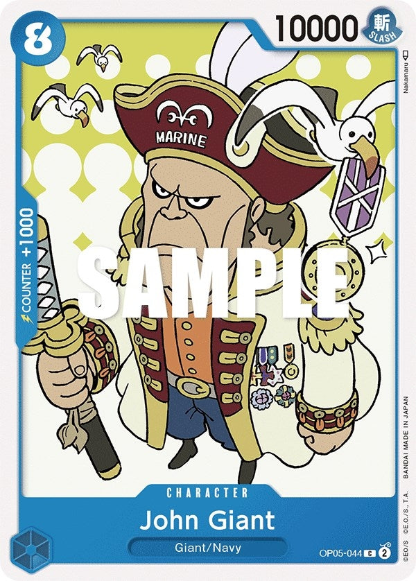Image for John Giant (OP05-044) (Awakening of the New Era) (OP05) - One Piece Card Game