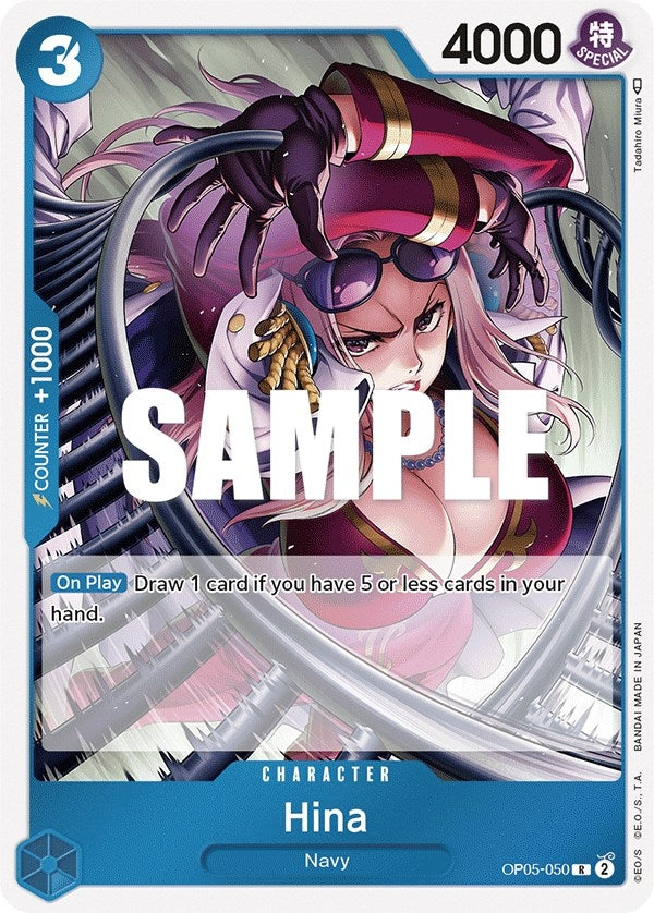 Image for Hina (OP05-050) (Awakening of the New Era) (OP05) - One Piece Card Game