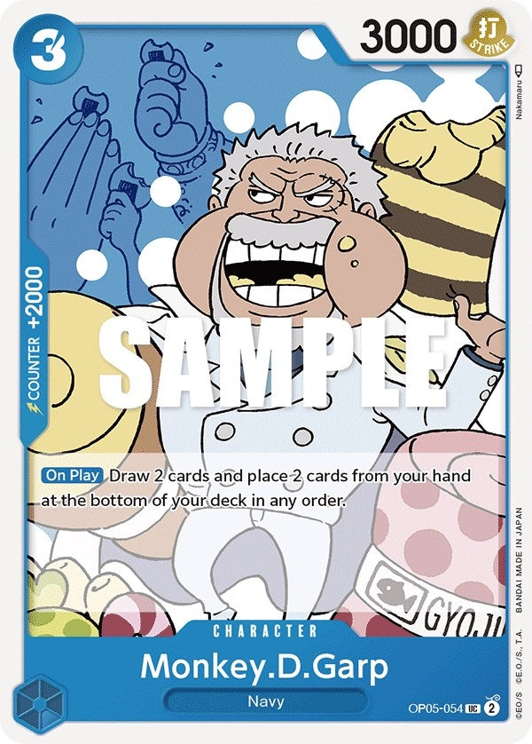 Image for Monkey.D.Garp (OP05-054) (Awakening of the New Era) (OP05) - One Piece Card Game