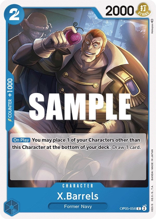 Image for X.Barrels (OP05-056) (Awakening of the New Era) (OP05) - One Piece Card Game