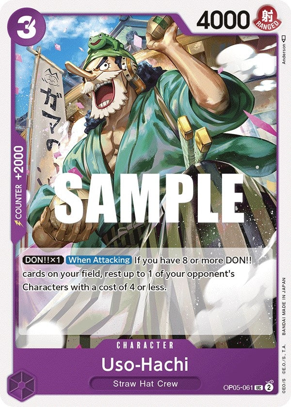 Image for Uso-Hachi (OP05-061) (Awakening of the New Era) (OP05) - One Piece Card Game