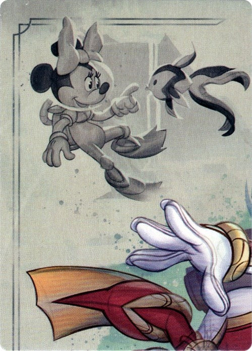 Image for Minnie Mouse - Wide-Eyed Diver Puzzle Insert (Top Left) (Rise of the Floodborn) (2) - Disney Lorcana
