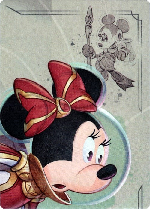 Image for Minnie Mouse - Wide-Eyed Diver Puzzle Insert (Top Right) (Rise of the Floodborn) (2) - Disney Lorcana