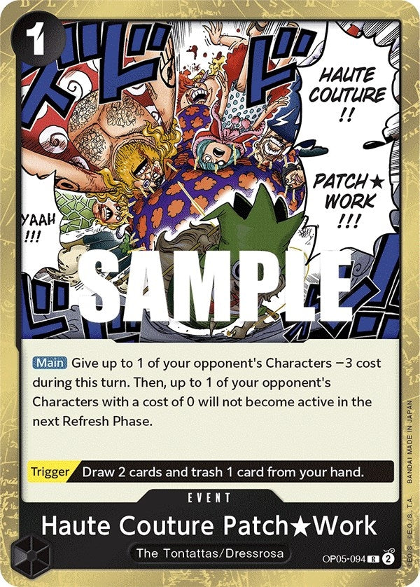 Image for Haute Couture Patch Work (OP05-094) (Awakening of the New Era) (OP05) - One Piece Card Game
