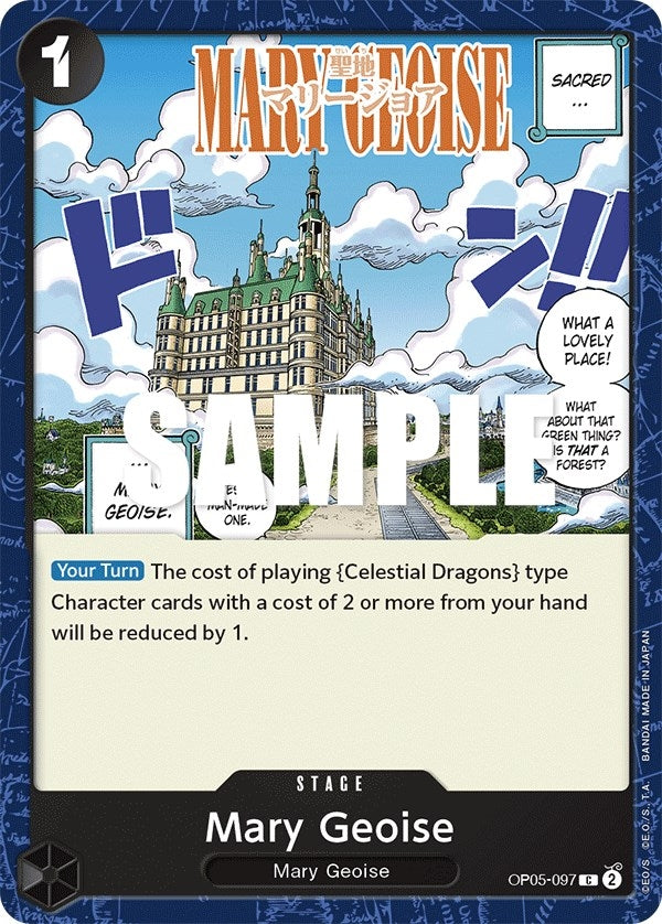 Image for Mary Geoise (OP05-097) (Awakening of the New Era) (OP05) - One Piece Card Game
