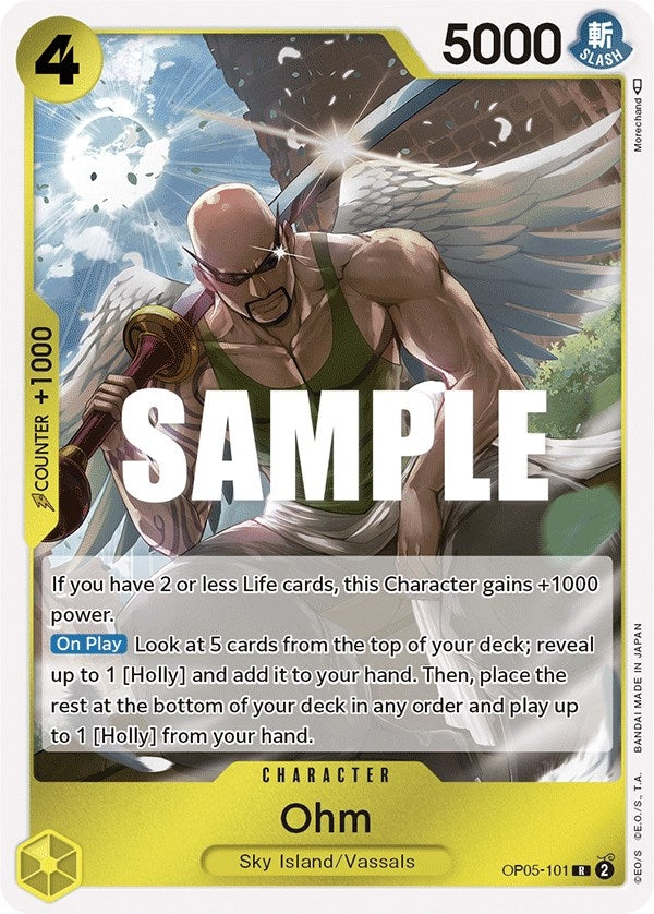 Image for Ohm (OP05-101) (Awakening of the New Era) (OP05) - One Piece Card Game