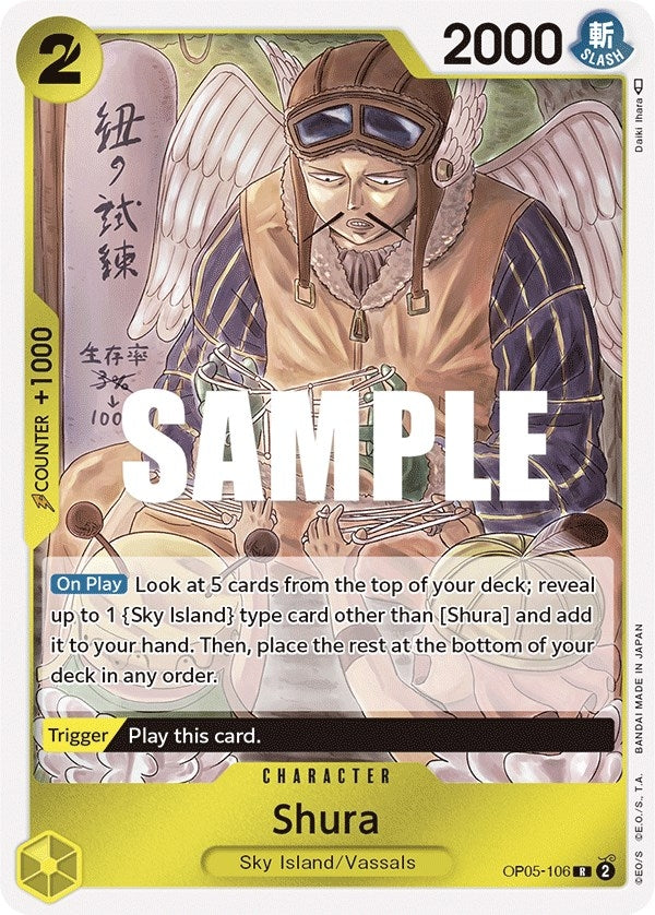 Image for Shura (OP05-106) (Awakening of the New Era) (OP05) - One Piece Card Game
