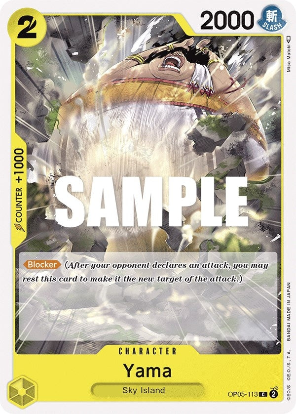 Image for Yama (OP05-113) (Awakening of the New Era) (OP05) - One Piece Card Game